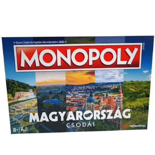 Monopoly: Magyarország csodái társasjáték Dobozkép