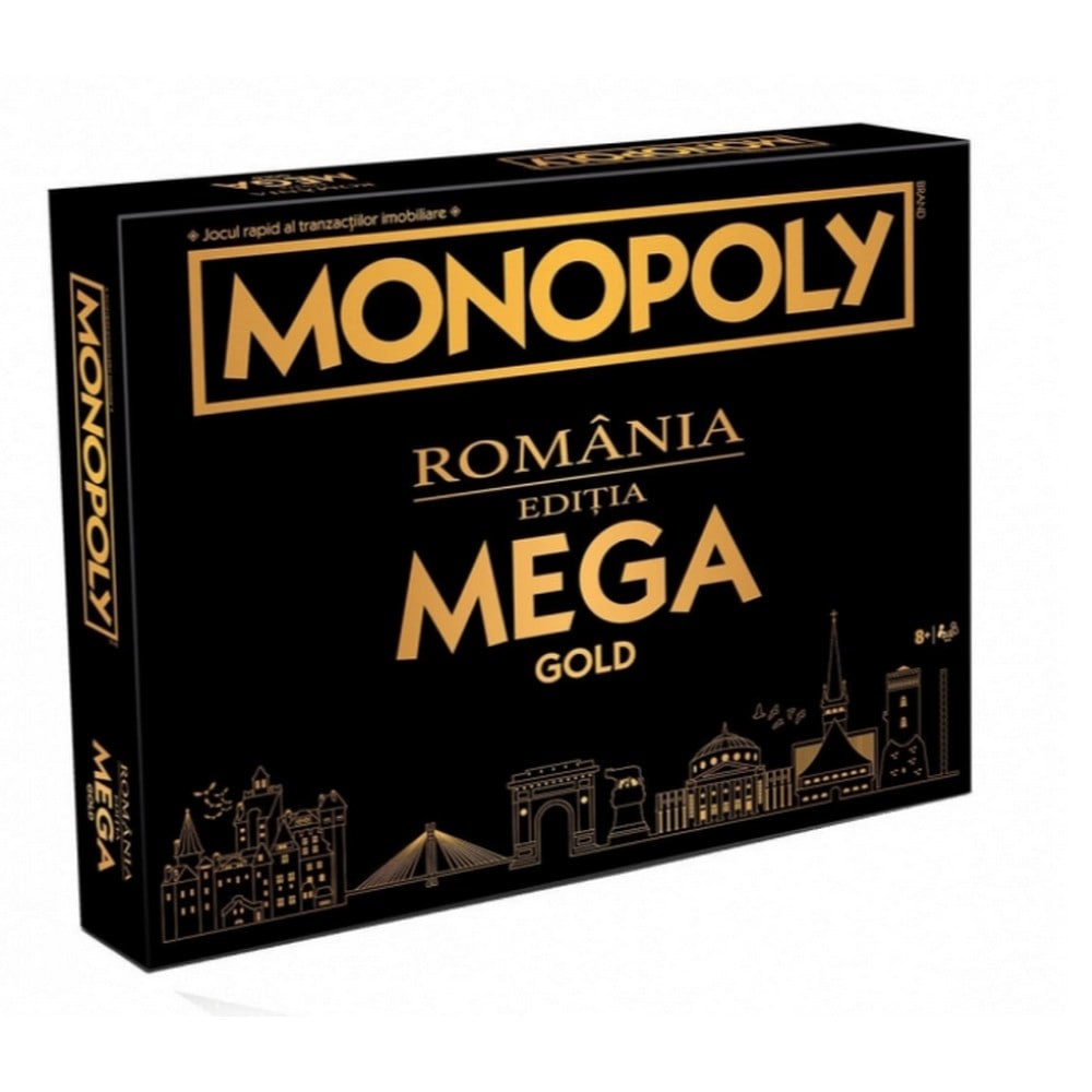 Monopoly Mega Gold România  - román nyelvű társasjáték