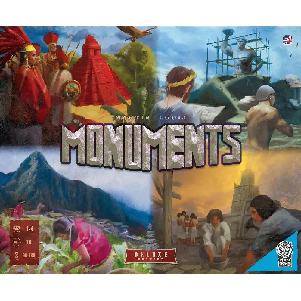 Monuments Deluxe Kiadás angol nyelvű társasjáték