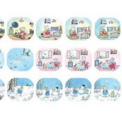 Moulin Roty Egy nagy család – a diahengerekhez tartozó képes mesék áttekintése.