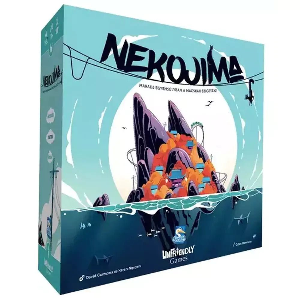 Nekojima, magyar nyelvű társasjáték