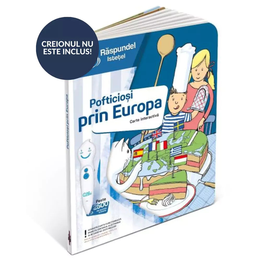 Răspundel Istețel Pofticiosi prin Europa - játék gyerekeknek