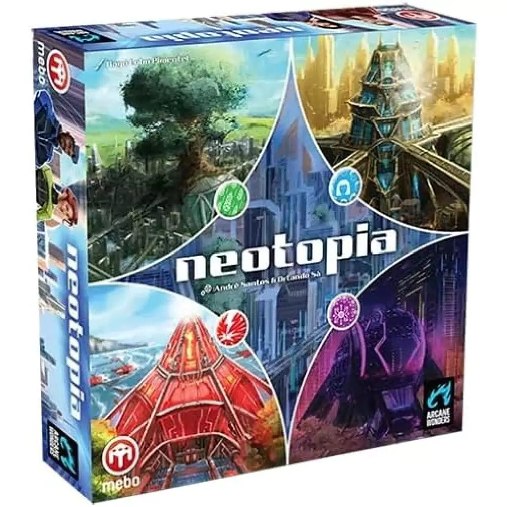 Neotopia - Angol nyelvű társasjáték Játékdoboz