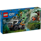 LEGO City Camionul off-road al unui explorator al junglei 60426, 314 piese