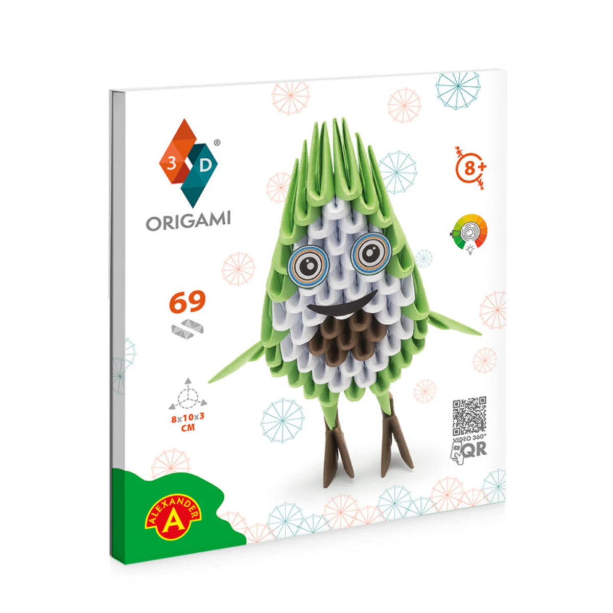 Origami 3D, Avokádó 69 darabos