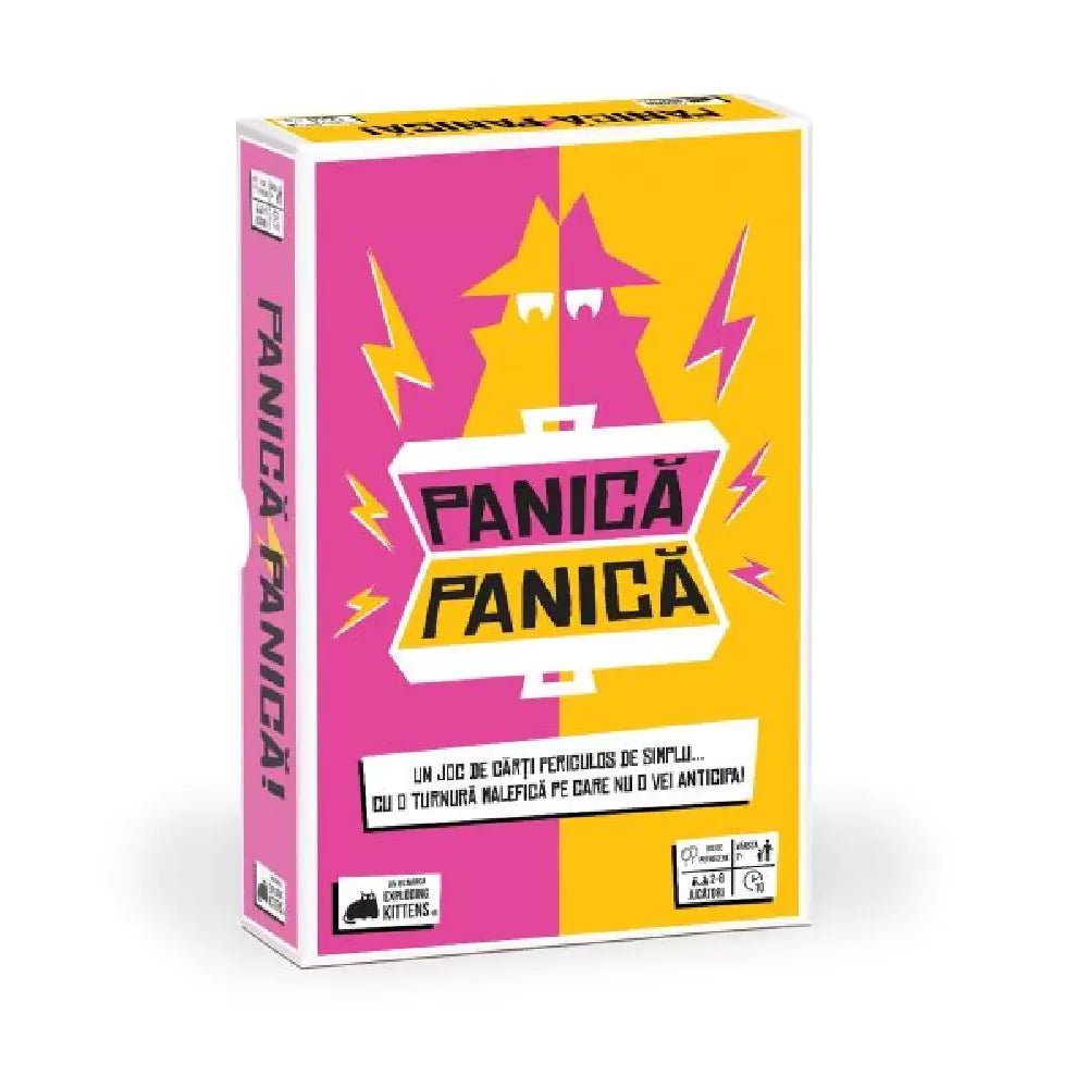Panică-Panică! román nyelvű társasjáték