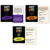Party Vibe Sztorizz, Válassz oldalt és Tippelj kártyák