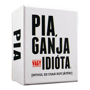 Pia, ganja vagy idióta, magyar nyelvű társasjáték