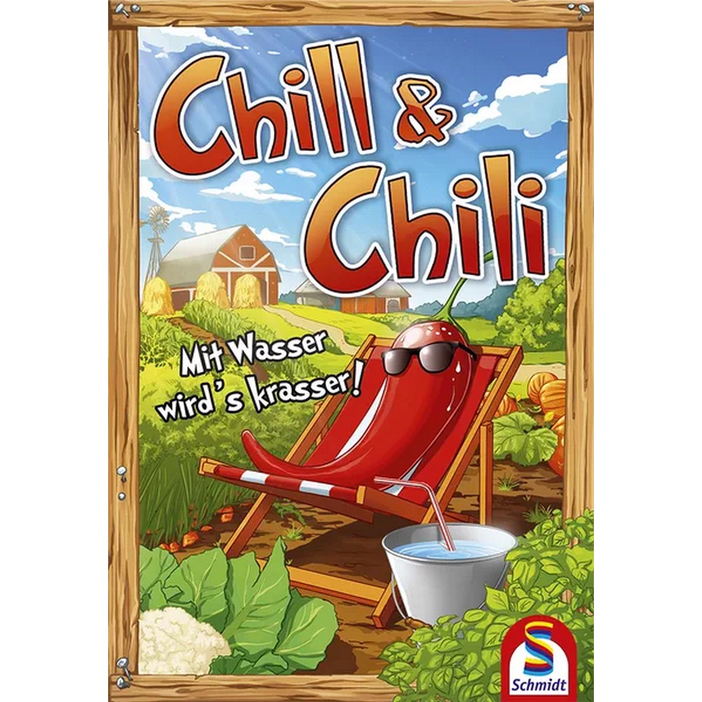 Chill&Chili - német nyelvű társasjáték doboz elolap