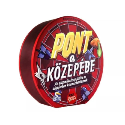 Pont a közepébe magyar nyelvű társasjáték