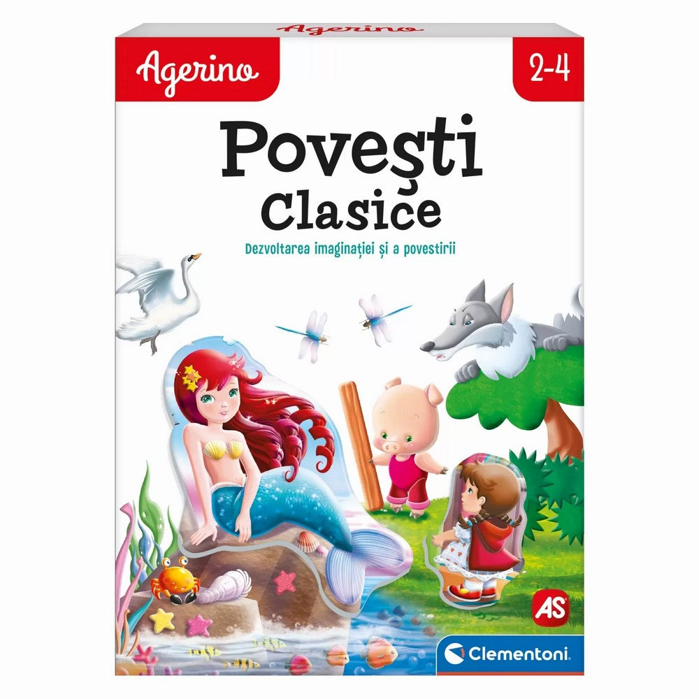 Agerino Povești Clasice Joc educativ cutia din fata