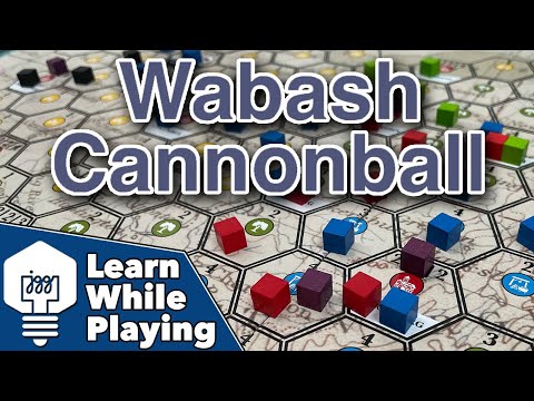 Wabash Cannonball angol nyelvű társasjáték