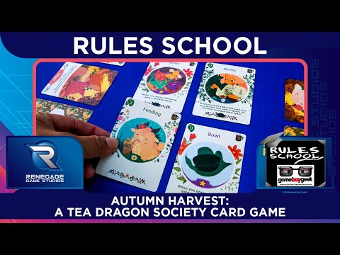 Autumn Harvest:A Tea Dragon Society Game angol nyelvű társasjáték