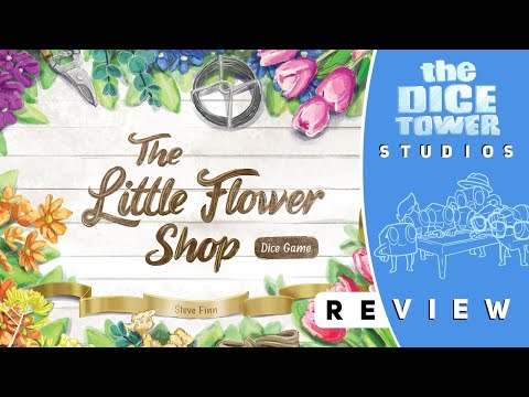 The Little Flower Shop Dice Game angol nyelvű társasjáték