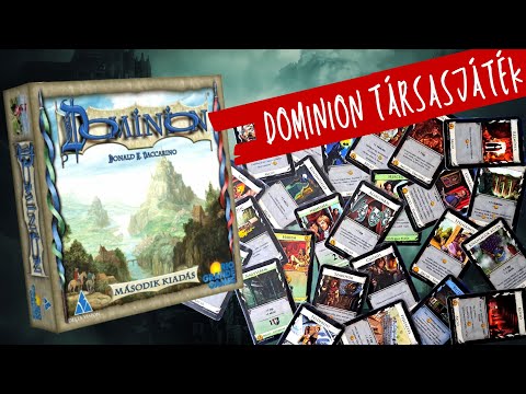 Dominion, második kiadás magyar nyelvű társasjáték