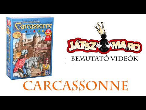 Carcassonne magyar nyelvű társasjáték