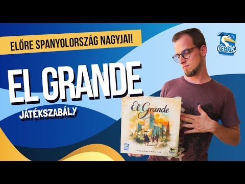 El Grande magyar nyelvű társasjáték