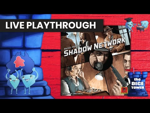 Shadow Network angol nyelvű társasjáték