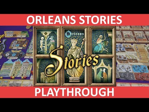 Orléans: Stories angol nyelvű társasjáték