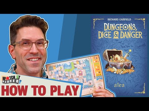Dungeons, Dice & Danger angol nyelvű társasjáték