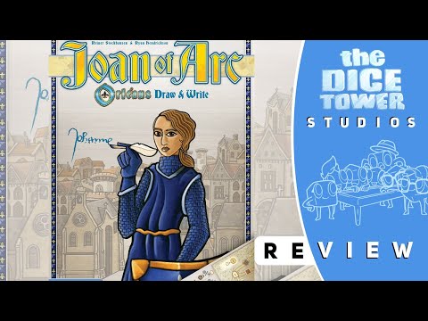 Johanna: Orléans Draw & Write Német nyelvű  társasjáték