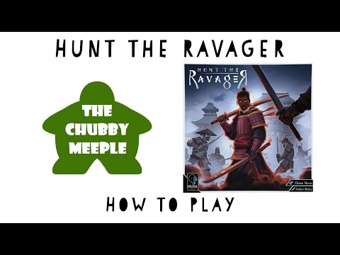 Hunt the Ravager angol nyelvű társasjáték
