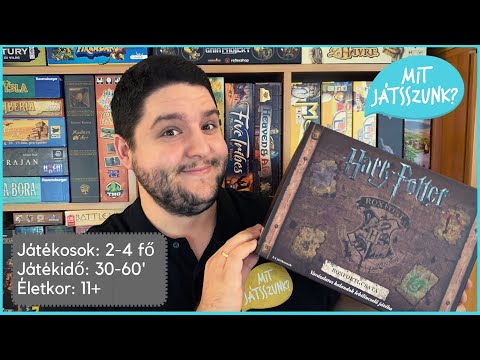 Harry Potter Roxforti csata magyar nyelvű társasjáték