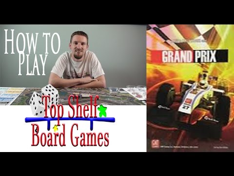 Grand Prix angol nyelvű társasjáték