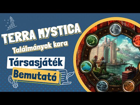 Terra Mystica Találmányok kora magyar nyelvű társasjáték