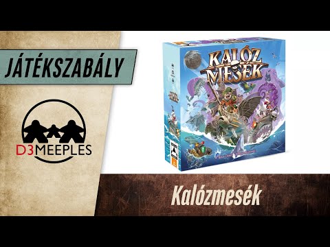 Kalóz mesék  magyar nyelvű társasjáték