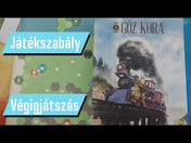 A gőz kora Deluxe kiadás magyar nyelvű társasjáték