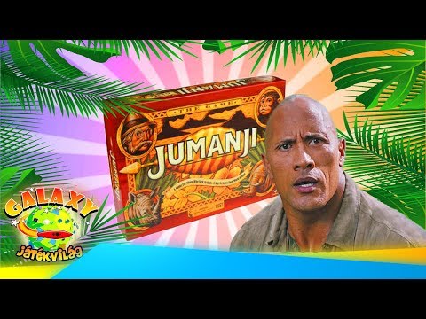 Jumanji; fa dobozos, magyar nyelvű társasjáték