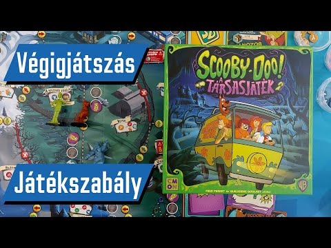 Scooby Doo A magyar nyelvű társasjáték