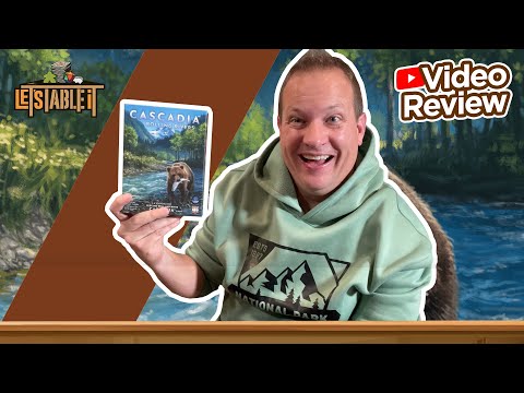 Cascadia: Rolling Rivers angol nyelvű társasjáték