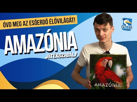 Amazónia magyar nyelvű társasjáték