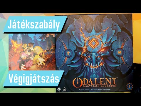 Odalent: A sötétség legendái magyar nyelvű társasjáték