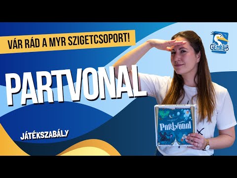 Partvonal magyar nyelvű társasjáték