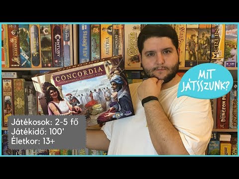 Concordia angol nyelvű társasjáték