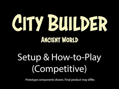 City Builder: Ancient World - Angol nyelvű társasjáték