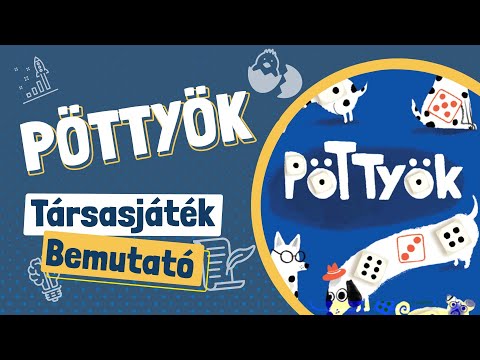 Pöttyök magyar nyelvű társasjáték