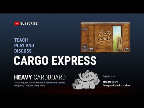 Cargo Express angol nyelvű társasjáték