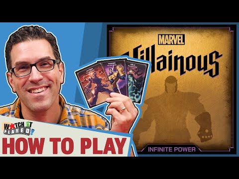 Marvel Villainous: Infinite Power angol nyelvű társasjáték