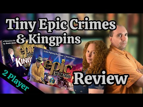 Tiny Epic Crimes: Kingpins angol nyelvű társasjáték