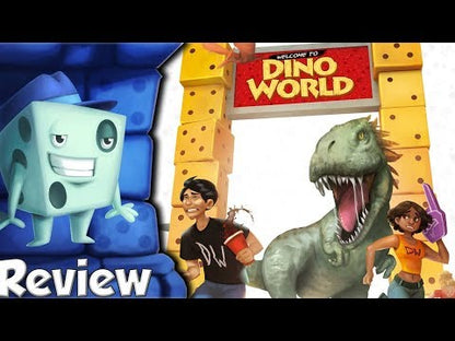 Welcome to Dino World -Angol nyelvű társasjáték