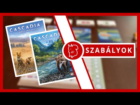 Cascadia: Gördülő folyók magyar nyelvű társasjáték