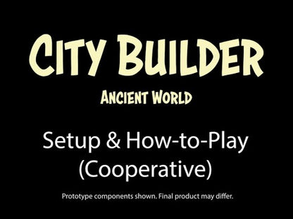 City Builder: Ancient World - Angol nyelvű társasjáték