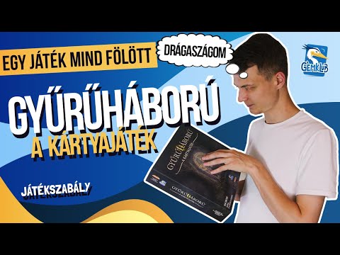 Gyűrűháború magyar nyelvű társasjáték