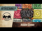 Hidden Stones Rejtett kövek többnyelvű társasjáték