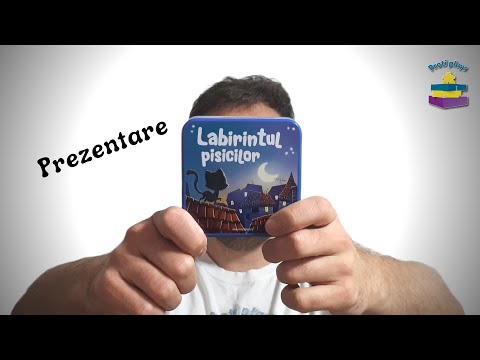 Labirintul Pisicilor  román nyelvű társasjáték