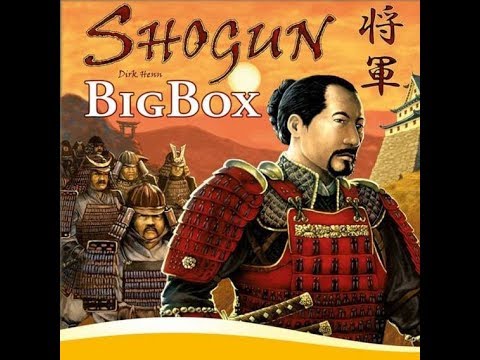 Shogun Big Box angol nyelvű társasjáték